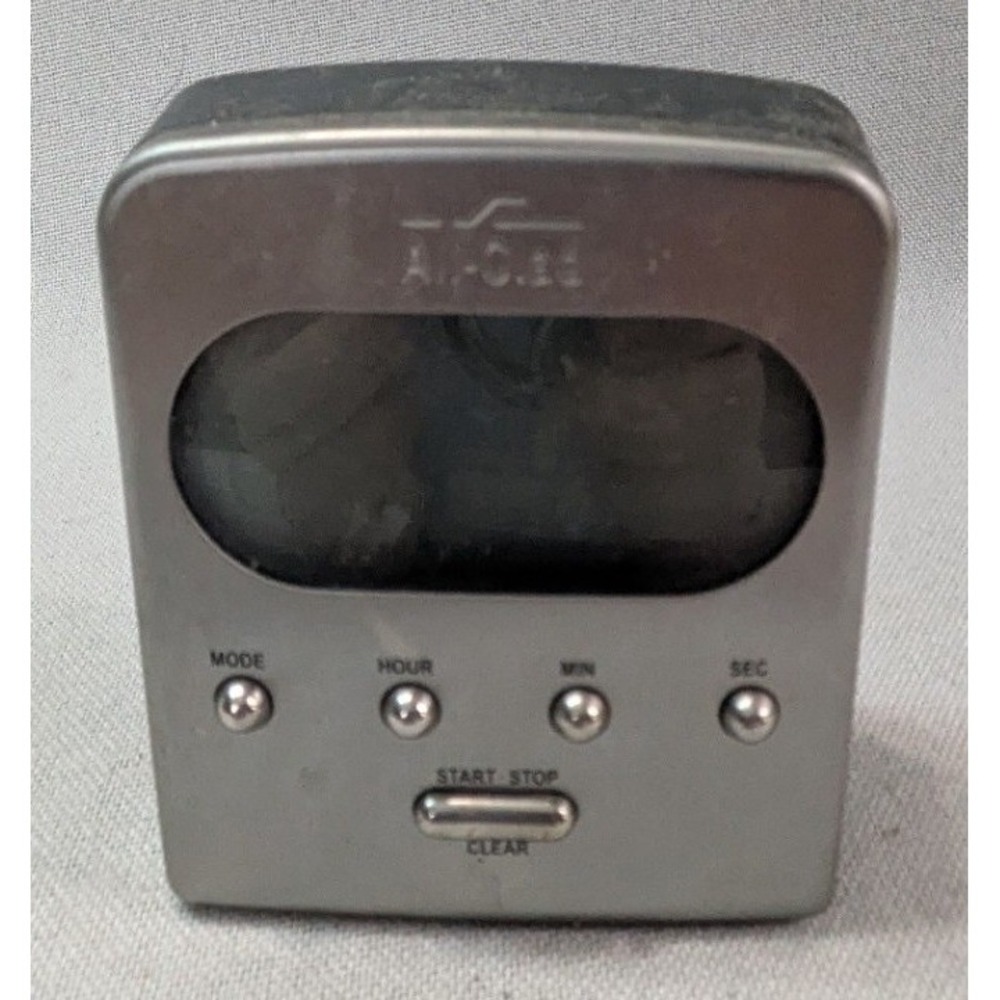 All-Clad Digital Kitchen Timer Unisex OS Silver Good Stainless Steel LCD Display